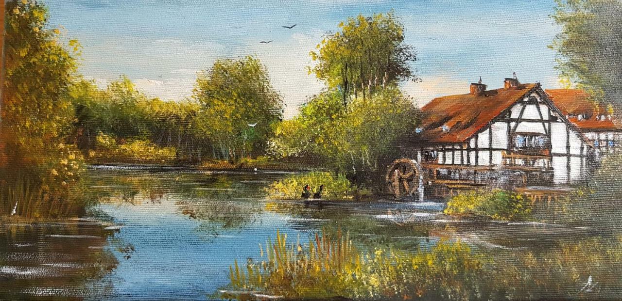 Dom Na Wodzie Mazury Villa Dzwierzuty Exteriör bild